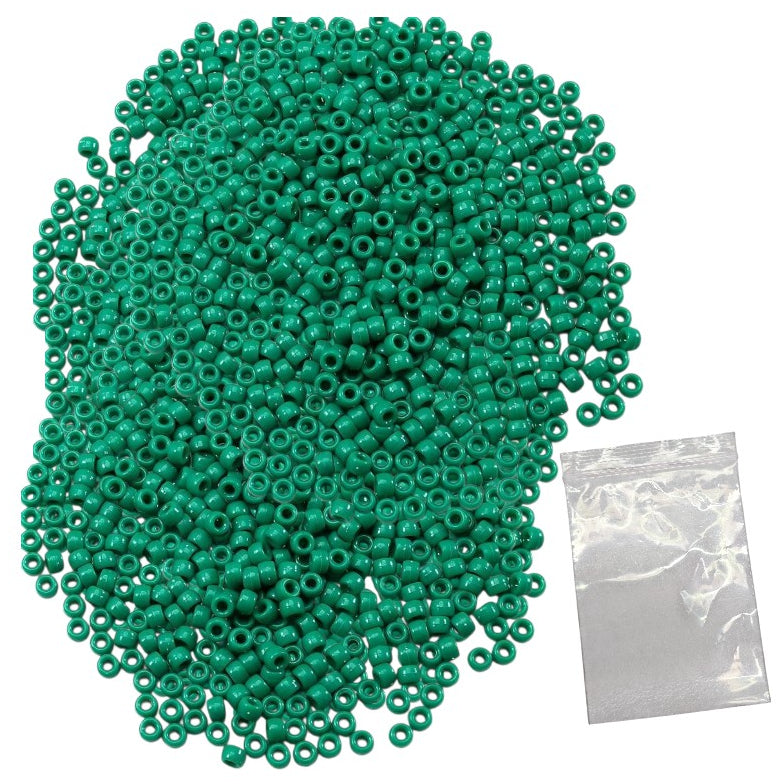 Plastic Pony Beads for Bracelets, Hair Braids, Jewelry Making and DIY Craft Projects