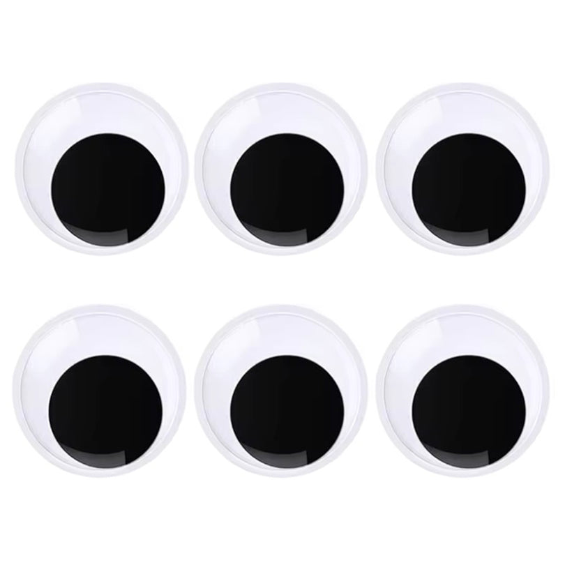 Large Self Adhesive Wiggle Googly Eyes for Crafts Halloween Decorations and DIY Projects