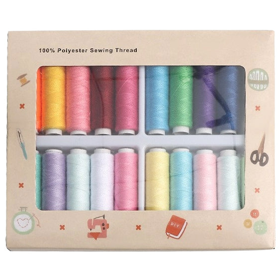 Polyester Sew-All Thread Set 100m for Quilting Sewing Repairs Embroidery and Decorative Stitching Crafts