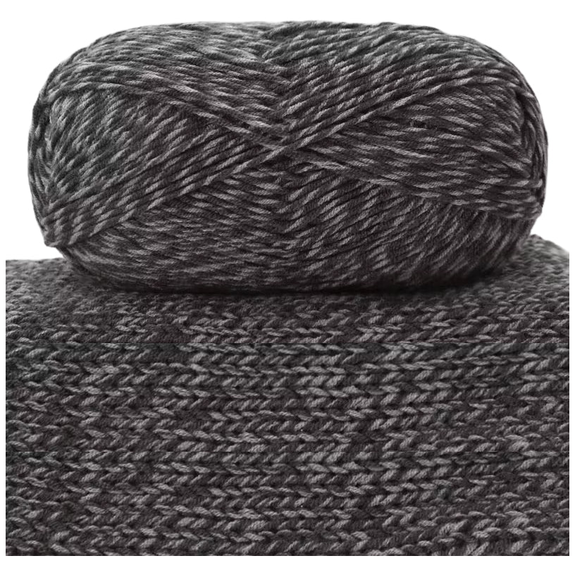 Stonewash Jeans Yarn, Soft Craft Yarn for Knitting and Crocheting, 100 Grams/3.53oz 262.47 Yards