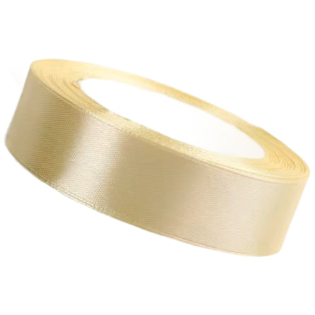 Single Face Polyester Satin Ribbon 1 Inch 25 Yards Solid Fabric for Gift Wrapping Bows and Decor