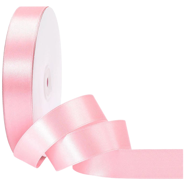 1 Inch Black Satin Ribbon for Gift Wrapping, Crafts, Hair Bows, and Party Decorations