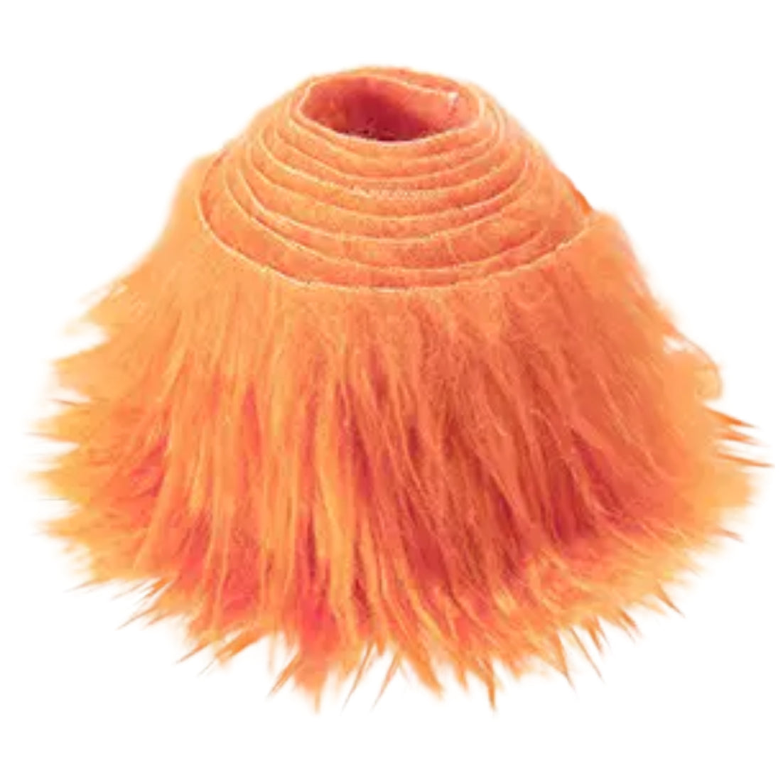 60" by 2" Faux Washed Fur Trim Fabric Strip for DIY, Wedding, Gnome Beards & Holiday Decor