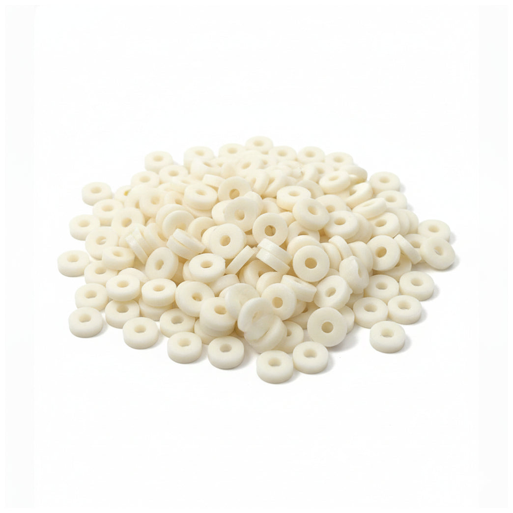 6mm Clay Beads for DIY Bracelet Necklace and Jewelry Making, Pack of 2000