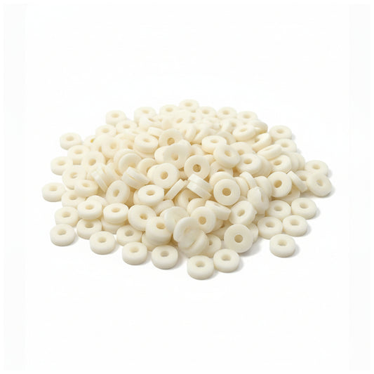 6mm Clay Beads for DIY Bracelet Necklace and Jewelry Making, Pack of 2000