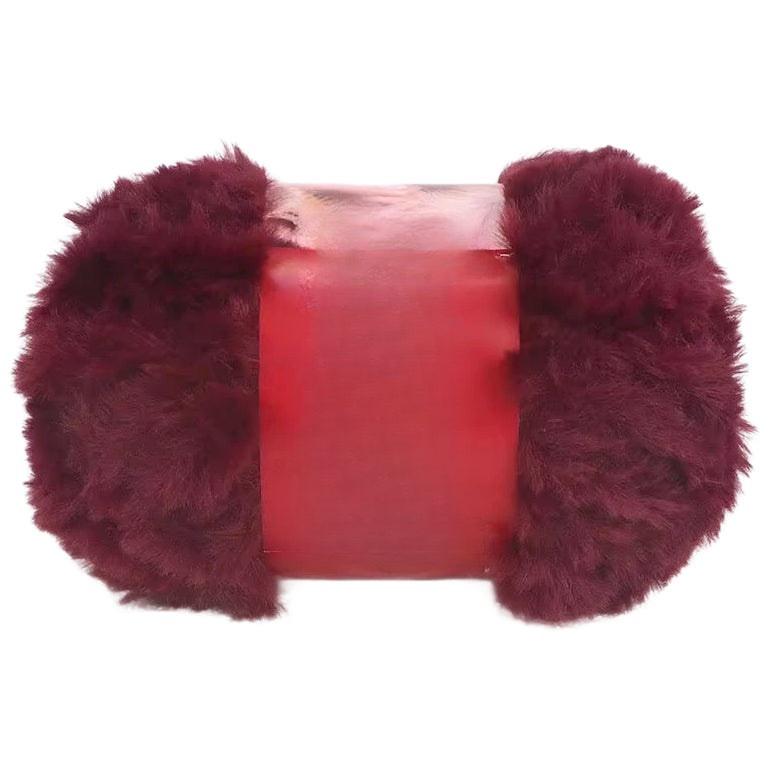 Luxurious Chunky Faux Fur Velvet Mink Yarn 100 Grams/3.53oz, 71.08 Yards for Knitting Fuzzy Clothes, Pillows and Decor
