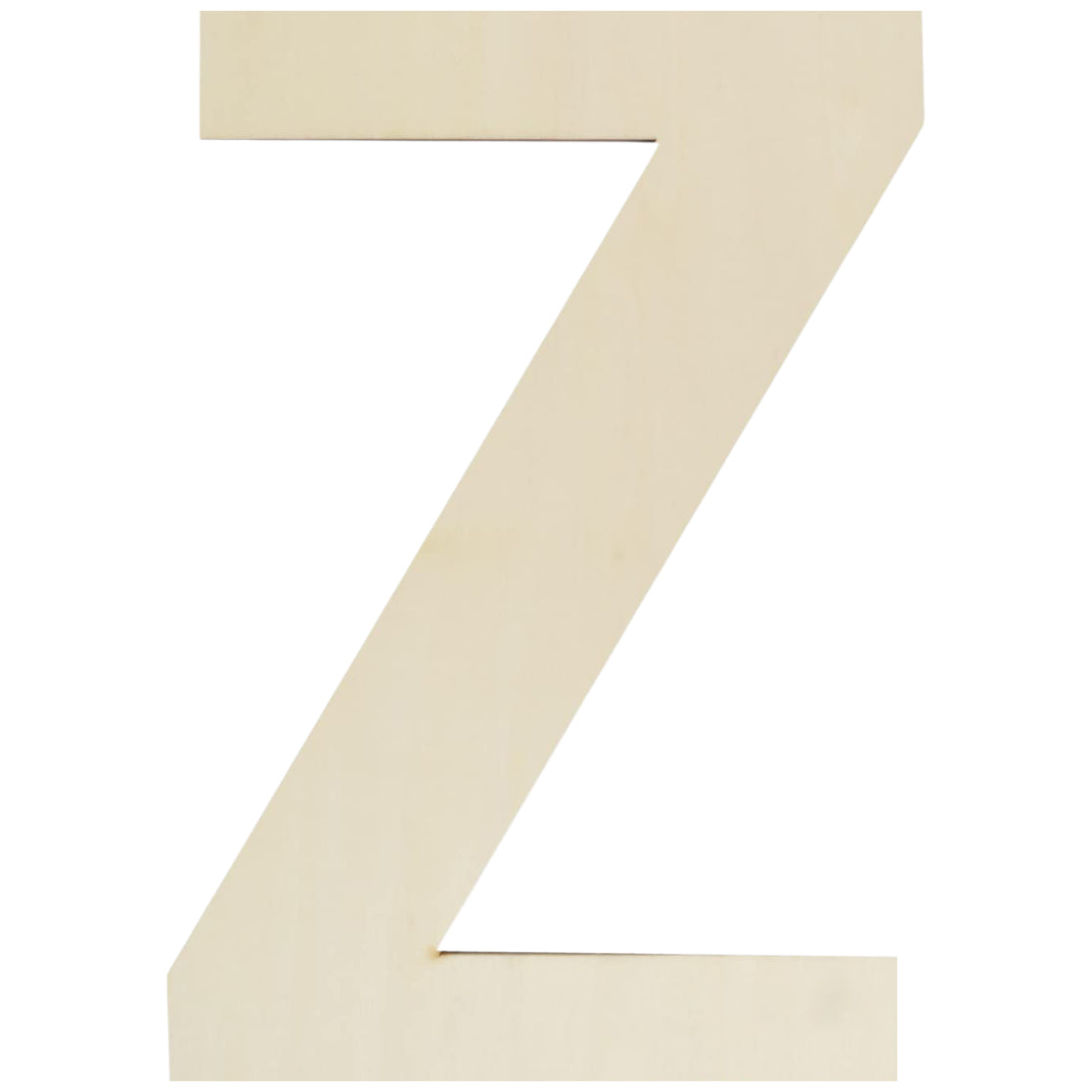 Unfinished Wooden Letter Style Surface for DIY Arts Crafts Home Decor Projects
