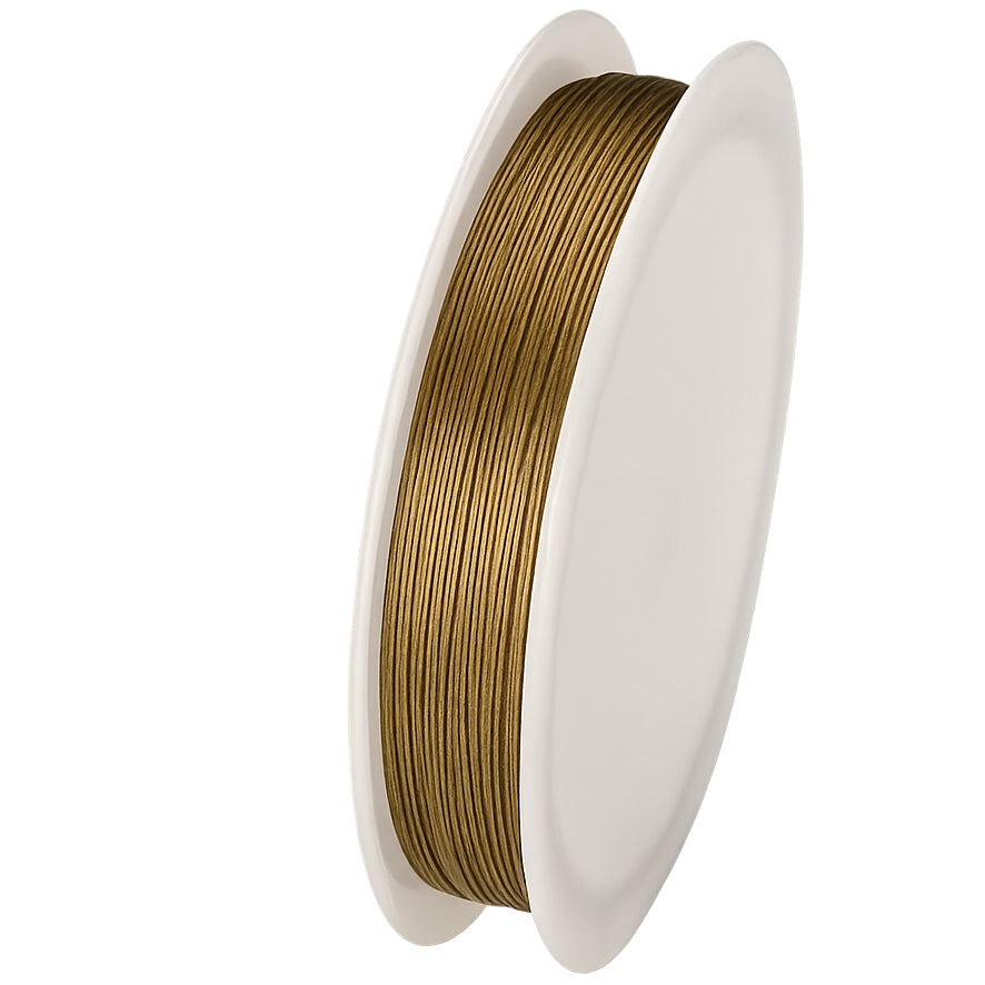 19 Strand Beading Wire 0.024 Inch 30ft Strong Flexible Jewelry Stringing Wire for DIY Crafts