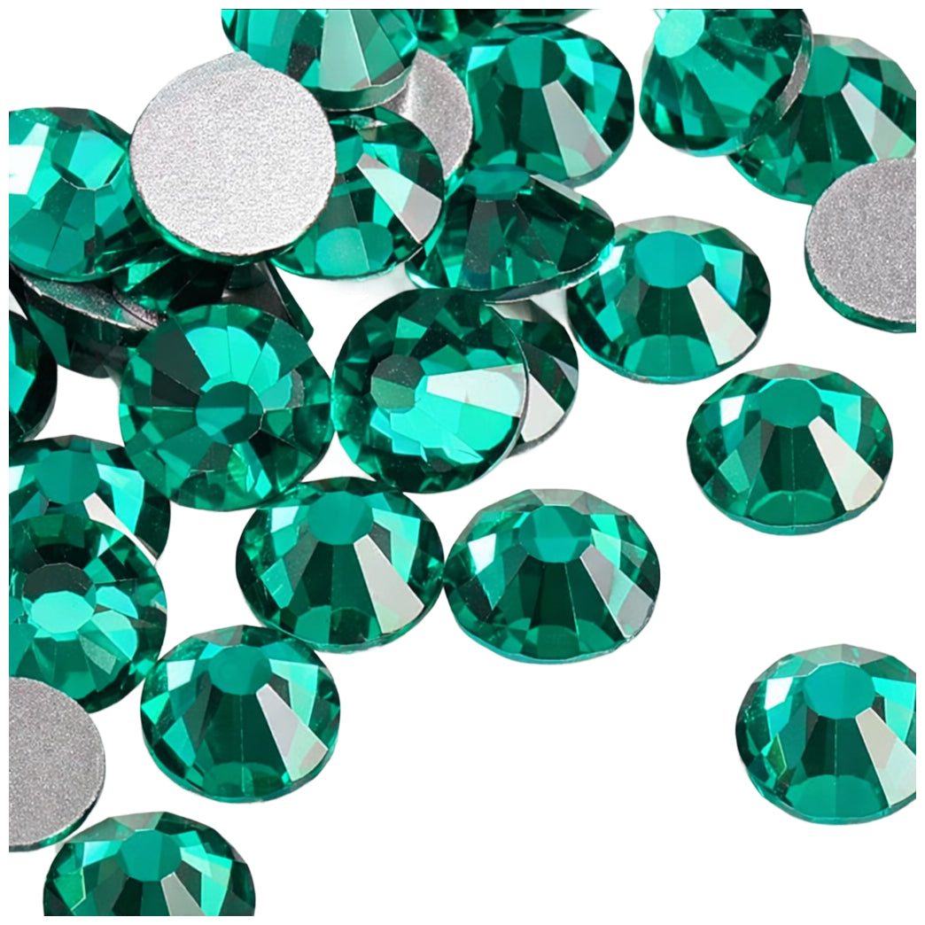 Shiny Hotfix Flatback Glass Rhinestones for Nail Art, Clothing, Crafts, DIY Crystal Decorations
