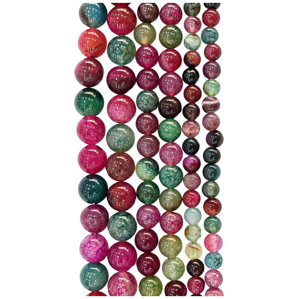 Natural Hematite Gemstone Round Beads 15 Inch Strand for Jewelry Making and Craft Design