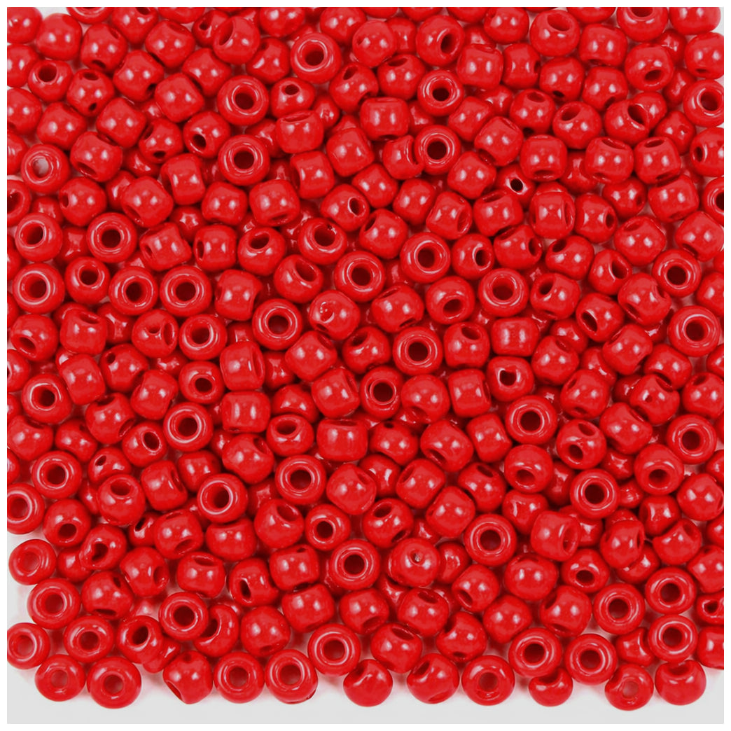 9mm Plastic Pony Beads for Bracelets Necklaces Hair Jewelry Crafts, Pack of 1000