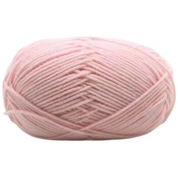 4-Ply Acrylic Yarn 50g/1.76oz 142 Yards, Tight Twist for Knitting and Crochet Projects