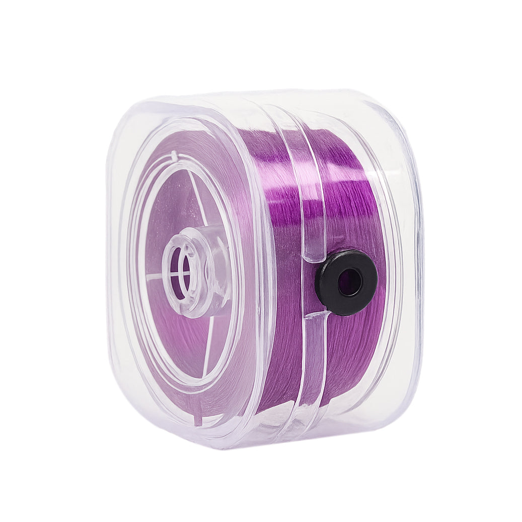 Transparent Elastic Beading Cord 0.8mm x 90m for Bracelets, Jewelry Making, and DIY Crafts