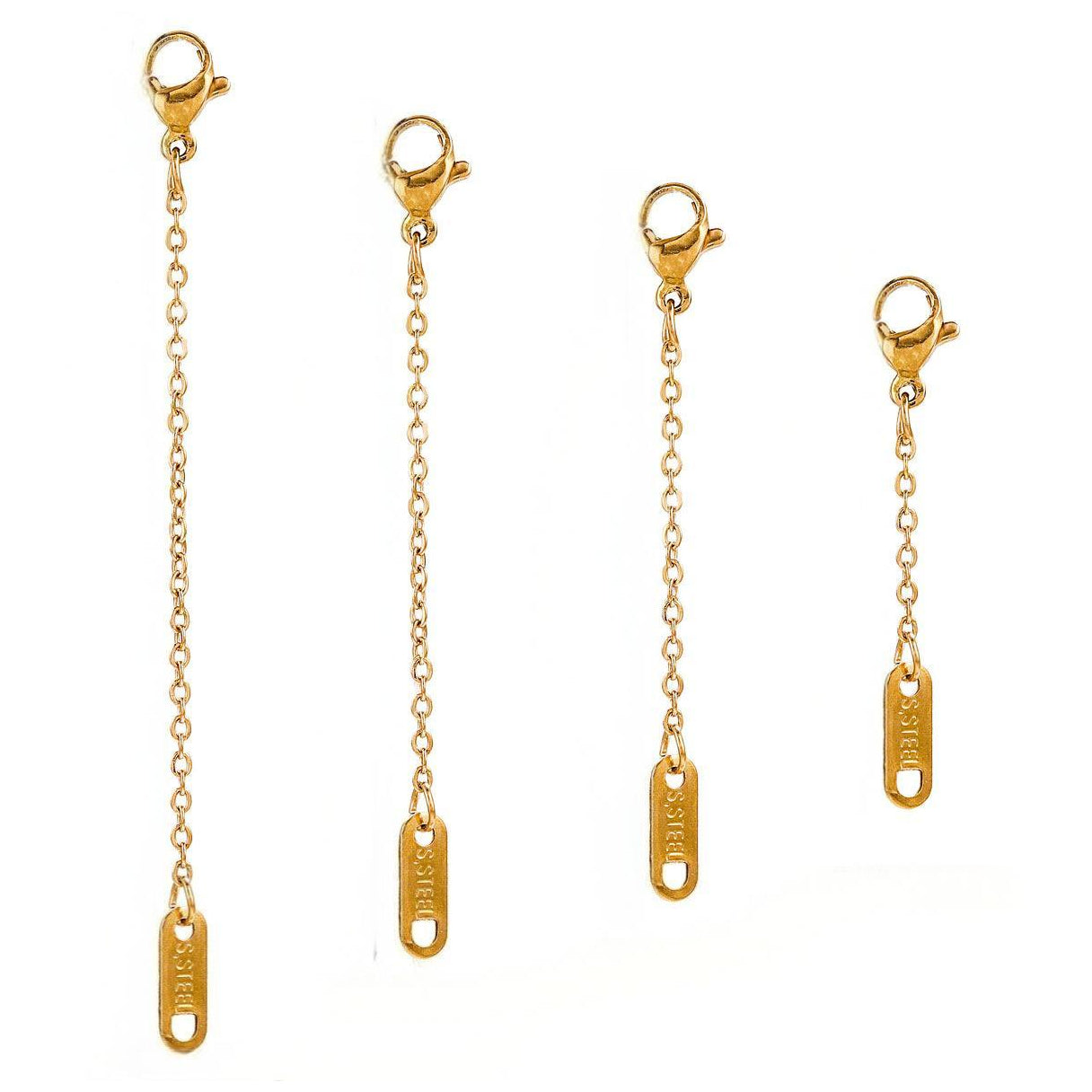 Necklace Chain Extenders for Women Jewelry Making Bracelets and Anklets Accessories