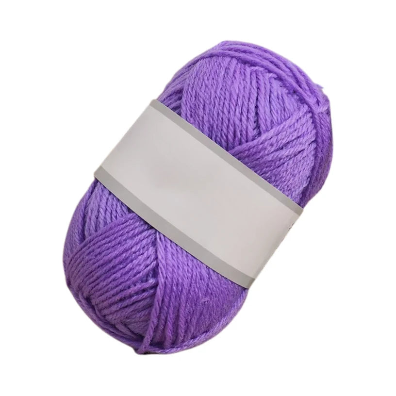 Worsted Acrylic Yarn for Blankets – Hand Knitting and Crochet Yarn, 50g/1.76oz 109 Yards
