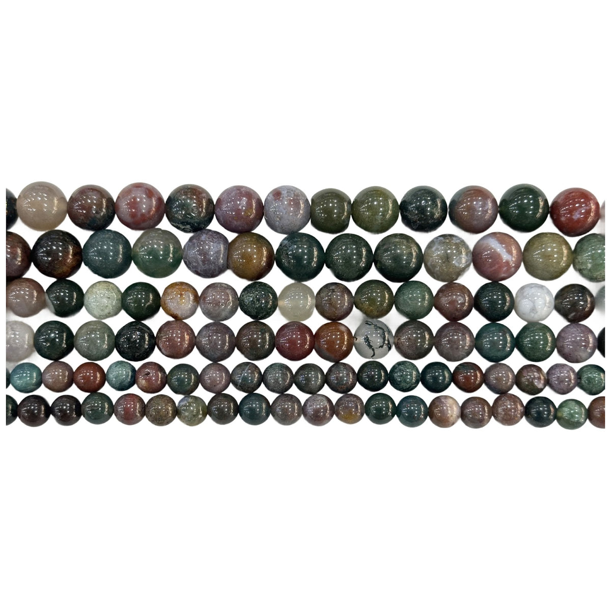 Natural Hematite Gemstone Round Beads 15 Inch Strand for Jewelry Making and Craft Design