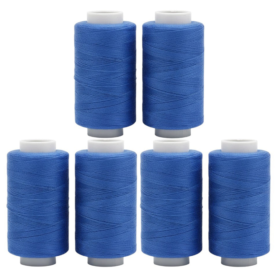All Purpose Sewing Thread 400 Yards per Spool for Hand and Machine Sewing, Pack of 6