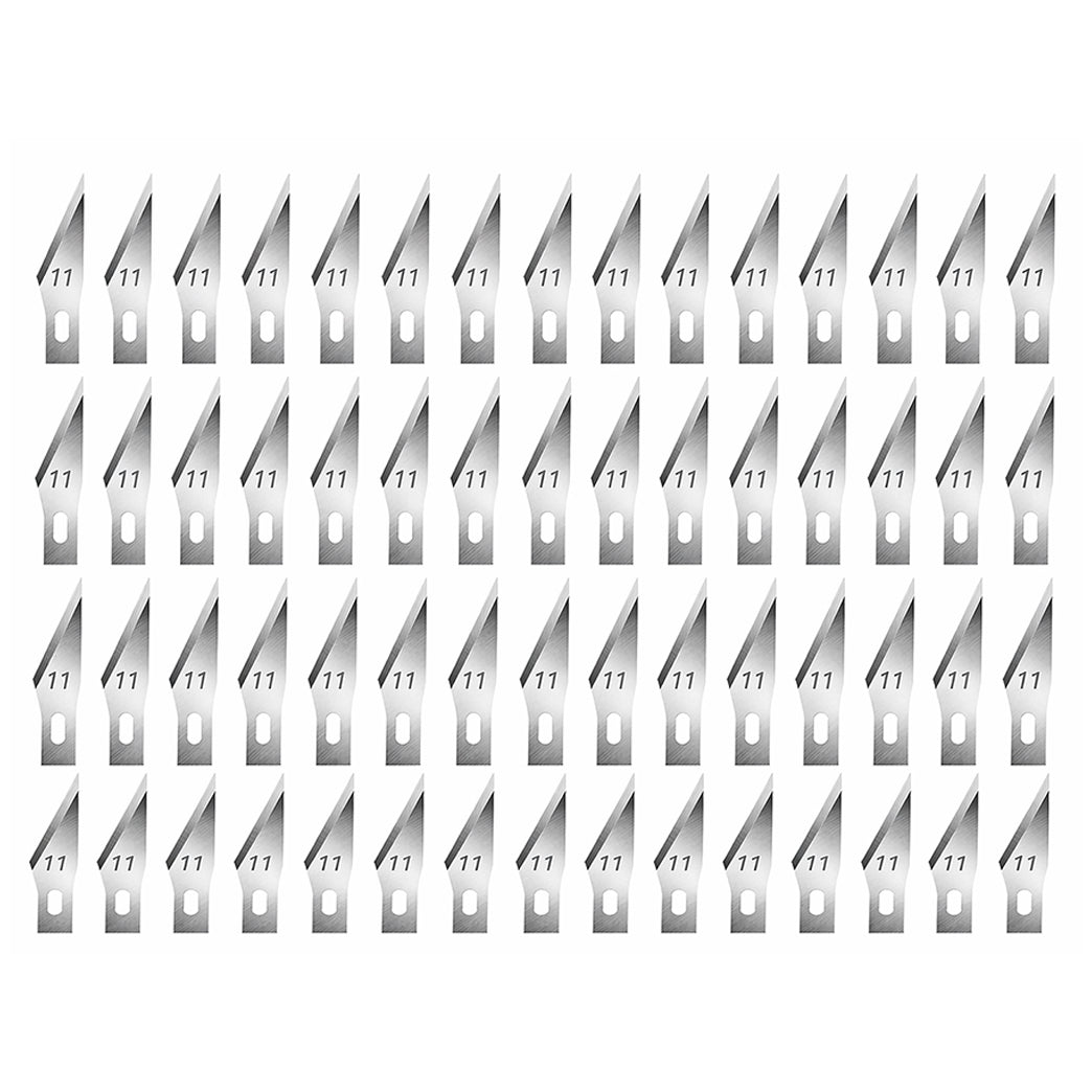 No. 11 Precision Craft Knife Replacement Blades for Art, Scrapbooking, Cutting, and Detailed Hobby Work