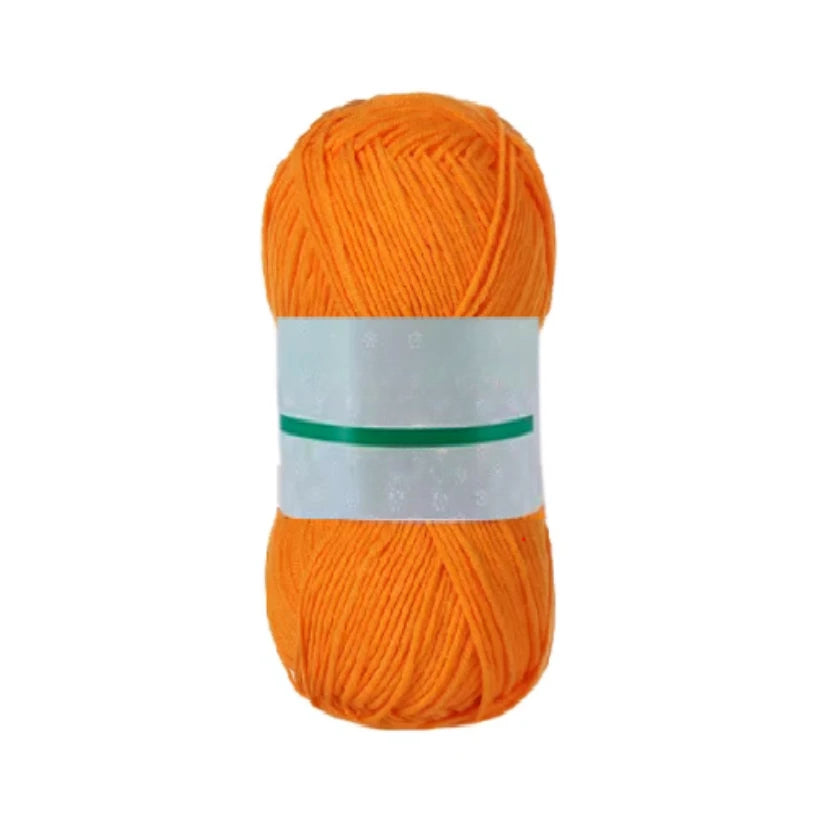 Premium Cotton Yarn – Soft, Super Fine #1 for Crochet & Knitting, 50 Grams/1.76oz 186 Yards