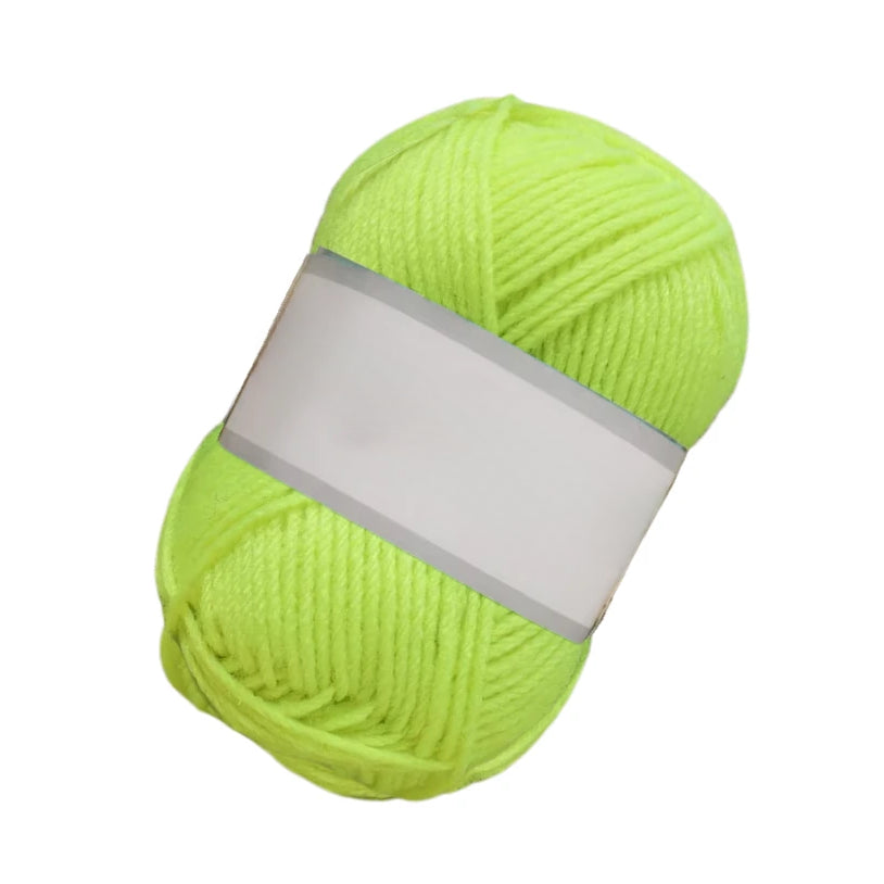 Worsted Acrylic Yarn for Blankets – Hand Knitting and Crochet Yarn, 50g/1.76oz 109 Yards