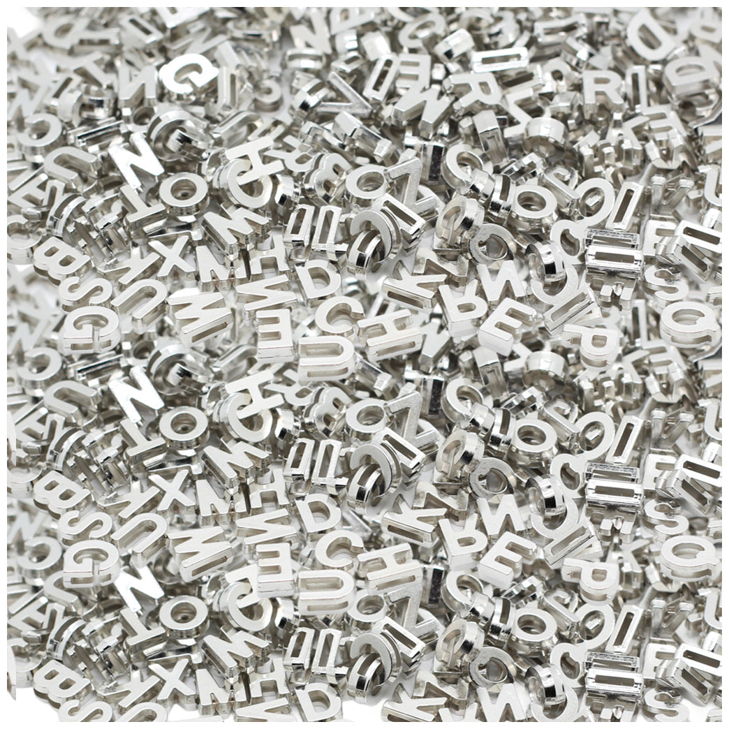 Large Alphabet Letter Beads 9x12mm Plastic Charms for Bracelets Necklaces Keychains Jewelry Making