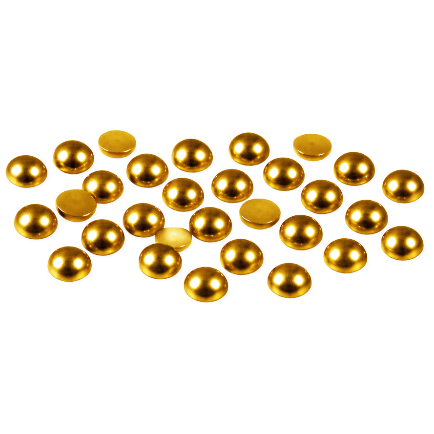 Half Round ABS Faux Flatback Pearls for Crafts Jewelry Scrapbooking and Nail Art Decoration