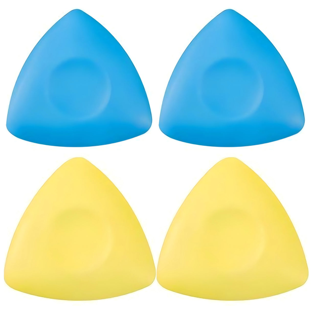 Tailors Chalk Triangle Fabric Markers for Sewing Quilting and DIY Crafts, Pack of 4