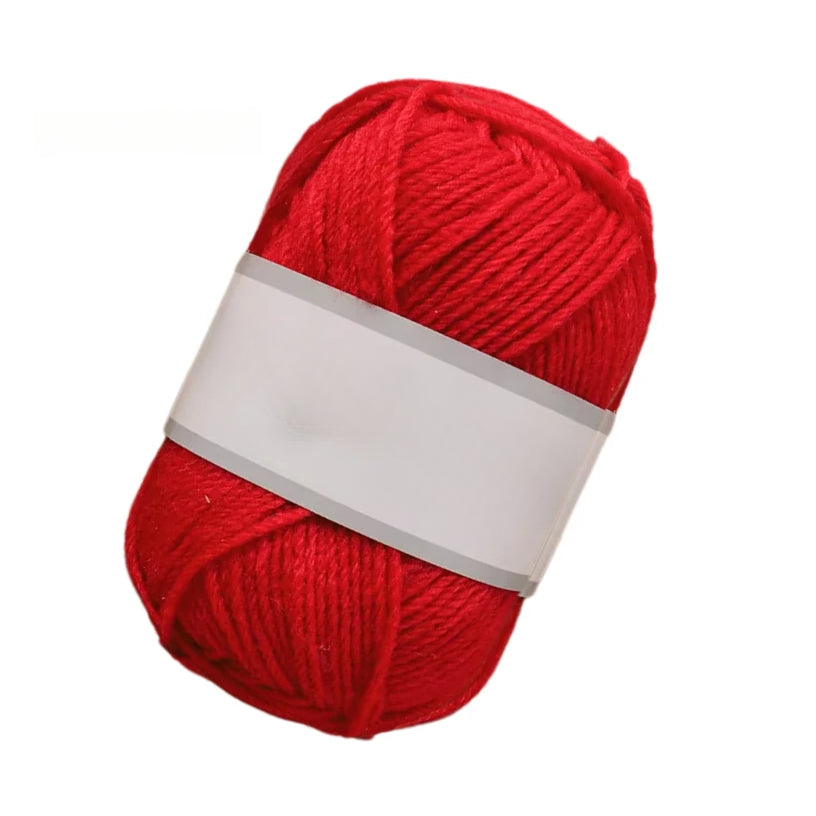 Worsted Acrylic Yarn for Blankets – Hand Knitting and Crochet Yarn, 50g/1.76oz 109 Yards