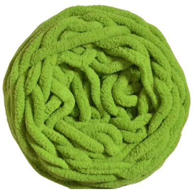Chunky Chenille Polyester Yarn for Knitting, DIY Blankets, Cushions, and Home Décor, 120 Grams/4.23oz 27.34 yards