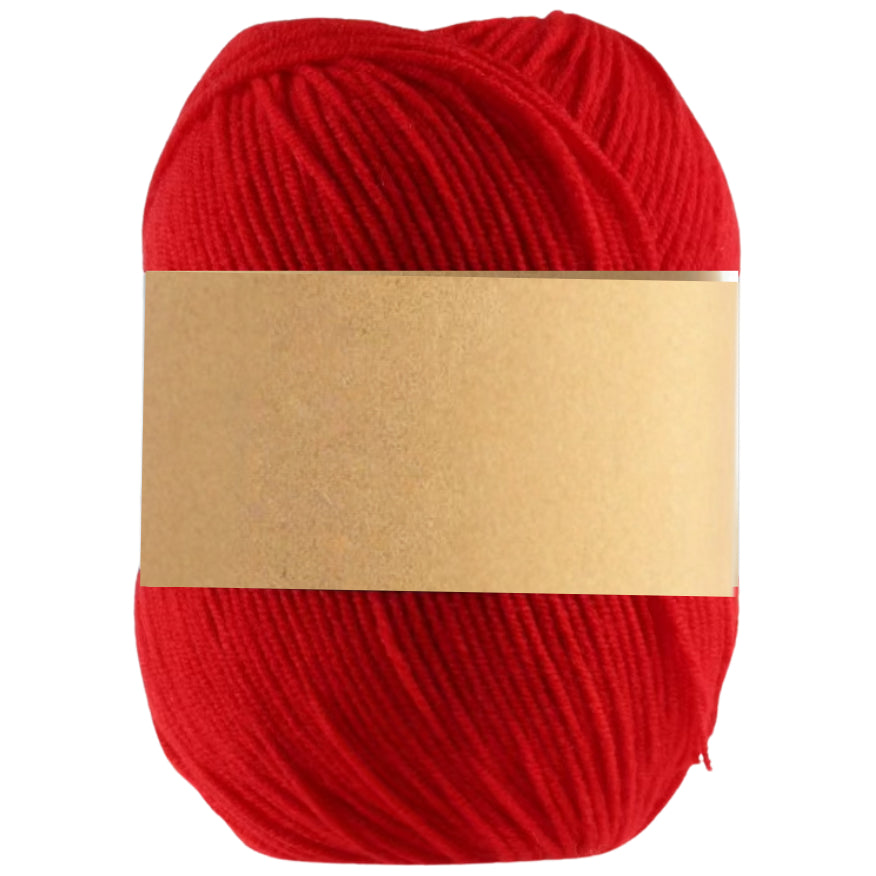 Silk Effect Microfiber Acrylic Yarn, Solid Colors for Baby Projects, 50 Grams/1.76oz 191 Yards