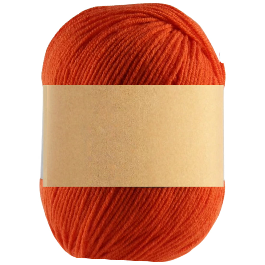 Silk Effect Microfiber Acrylic Yarn, Solid Colors for Baby Projects, 50 Grams/1.76oz 191 Yards