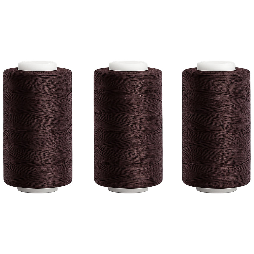 Hair Weave Thread 100m Each for Hair Extensions Wig Making and DIY Sewing, Set of 3