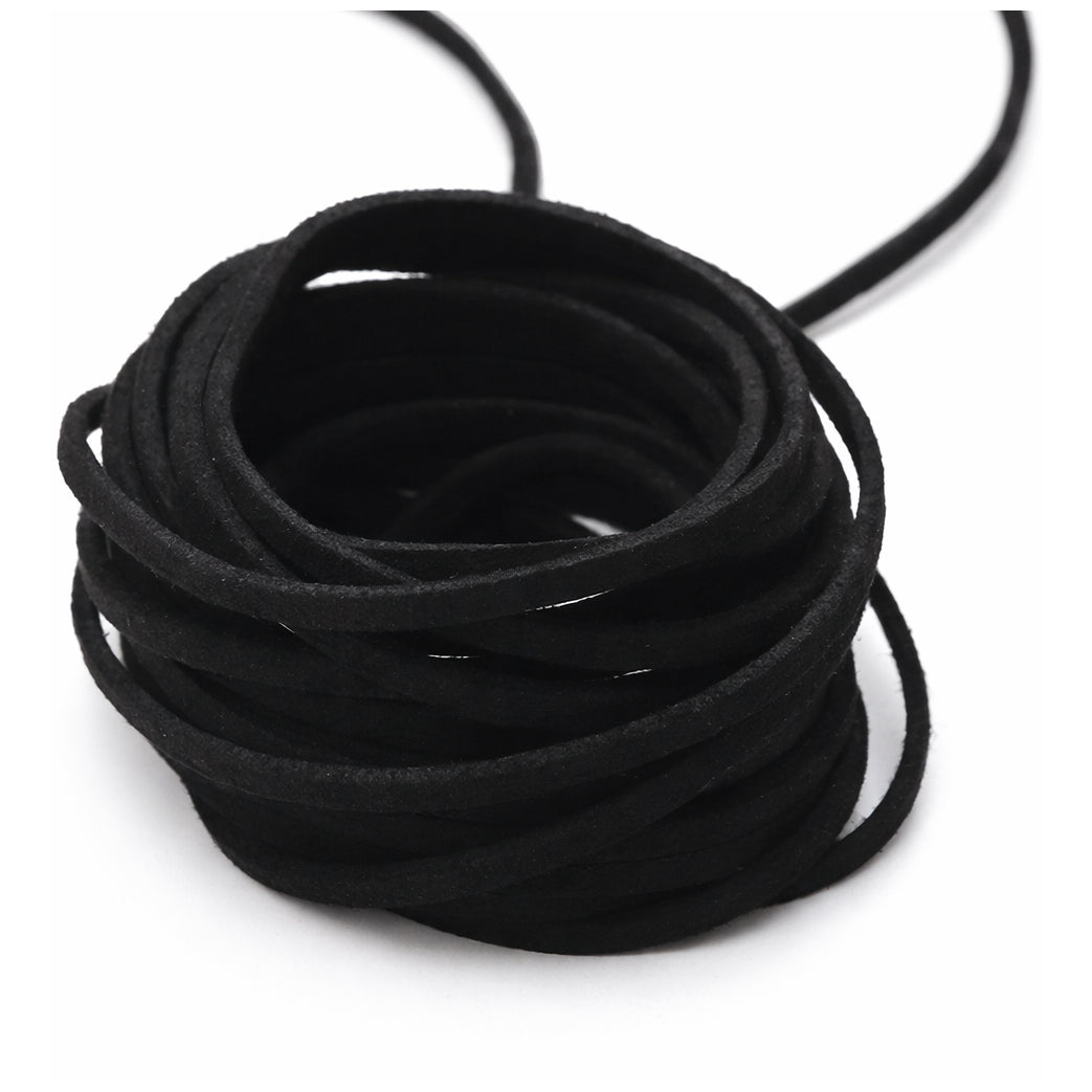 3mm Flat Genuine Leather Cord Brown 5.5 Yards Natural Leather Lacing for Jewelry, Bracelets, Necklaces and Crafts