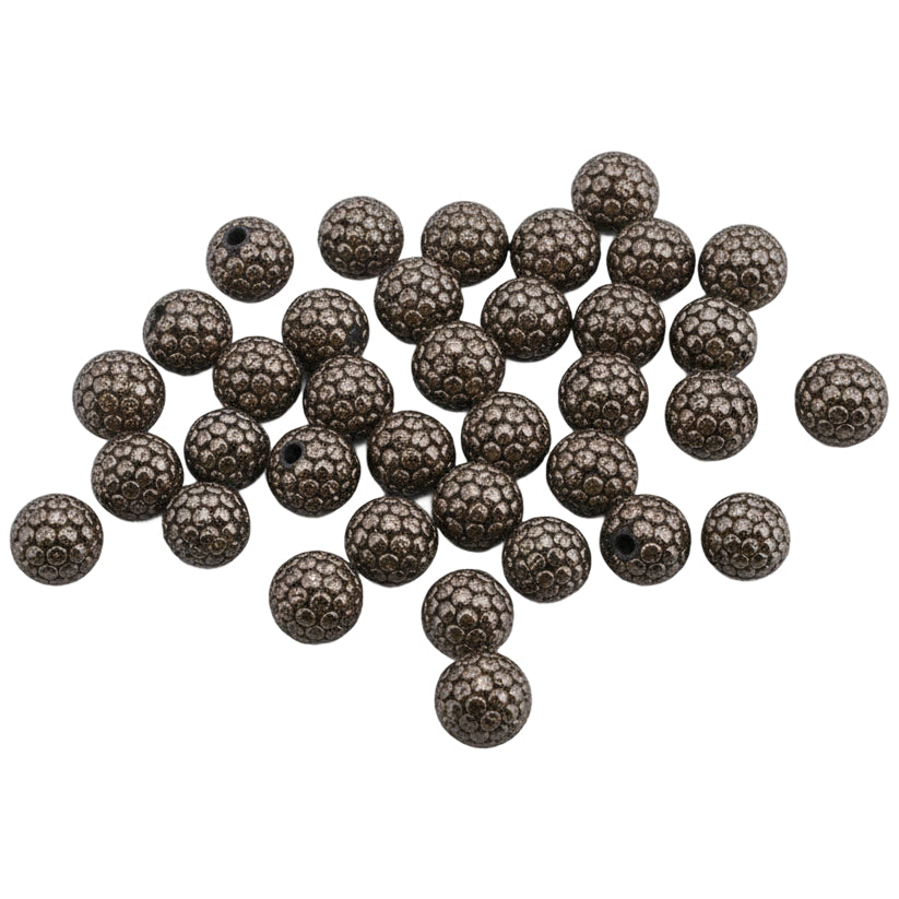 Sparkle Rhinestone Clay Beads Round Disco Spacer Beads for Jewelry Making, Bracelets, Earrings and DIY Craft Projects