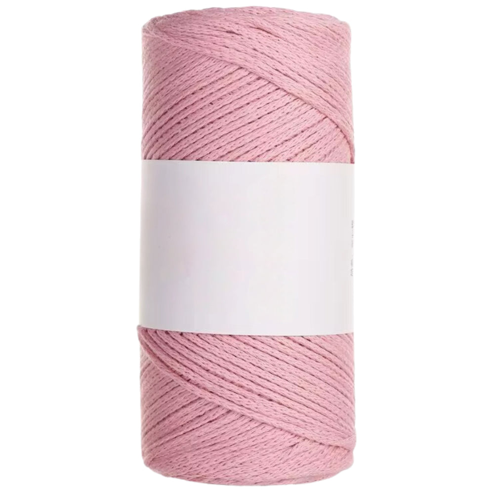 100% Cotton 2mm 300g/10.58oz, 220yds Macrame Rope Yarn for Crochet and Knitting Projects