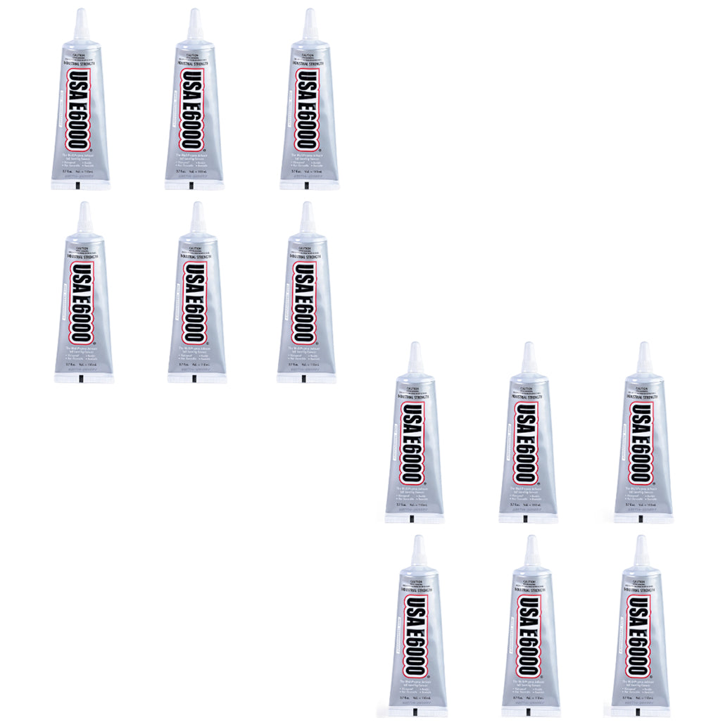 Multipurpose Adhesive 110ml Clear Glue for Fabric Jewelry Wood Glass Metal Plastic DIY Crafts Repair Projects