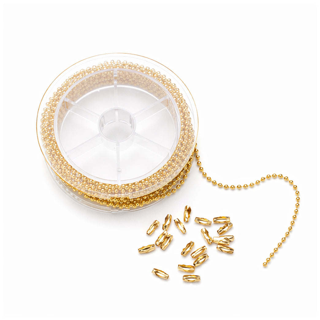 Plated Iron Rolo Link Cable Chain Roll for Jewelry Making Necklace Bracelet and DIY Craft Supplies
