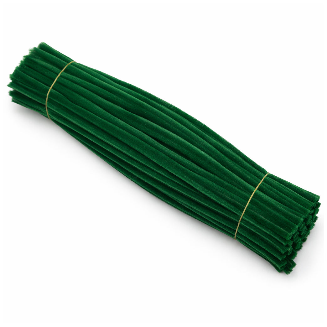 12 Inch Chenille Stem Pipe Cleaners 6 to 7 mm Thick for DIY Crafts and Decorations
