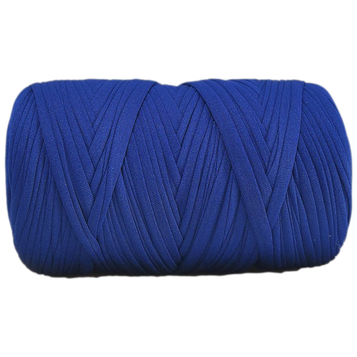Polyester T-Shirt Yarn Thick Crochet Fabric Ribbon for Knitting Bags, Rugs, and Crafts, 400 Grams/14.11oz, 142.17 yards