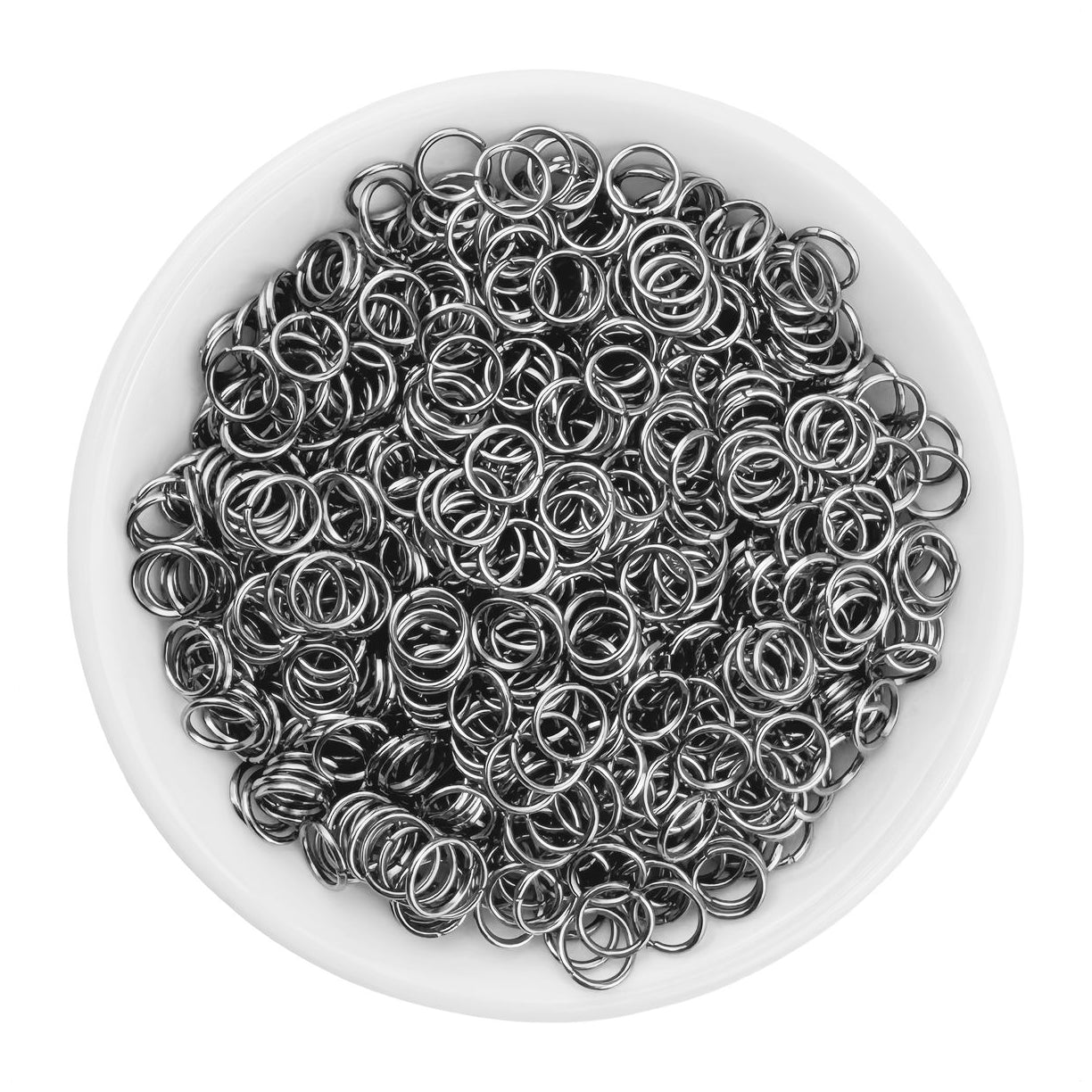 Open Jump Rings for Jewelry Making Earrings and Keychains for Crafts Repair Supplies, Pack of 300