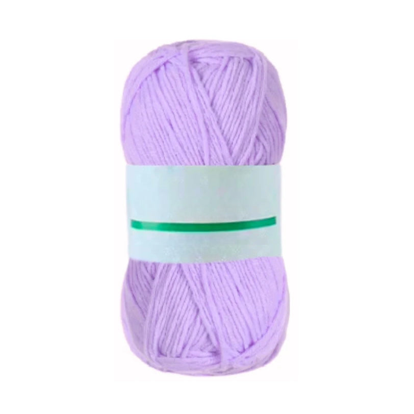Premium Cotton Yarn – Soft, Super Fine #1 for Crochet & Knitting, 50 Grams/1.76oz 186 Yards