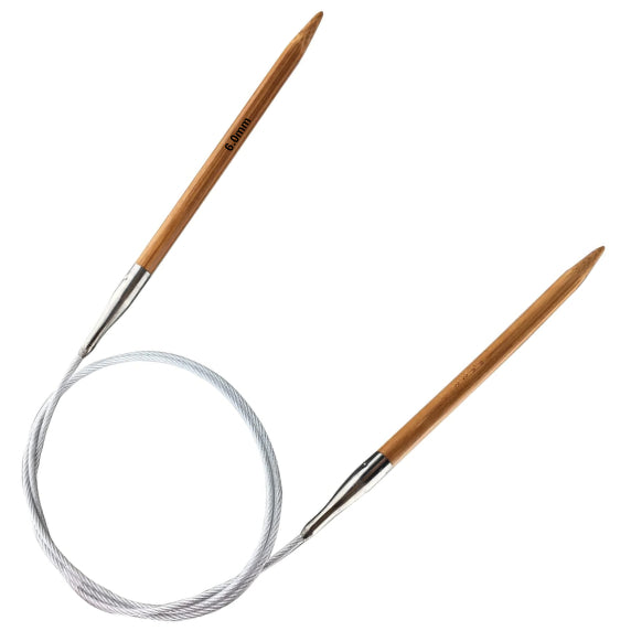 32-Inch Bamboo Circular Knitting Needle for DIY Handmade and Various Yarn Weaving Projects