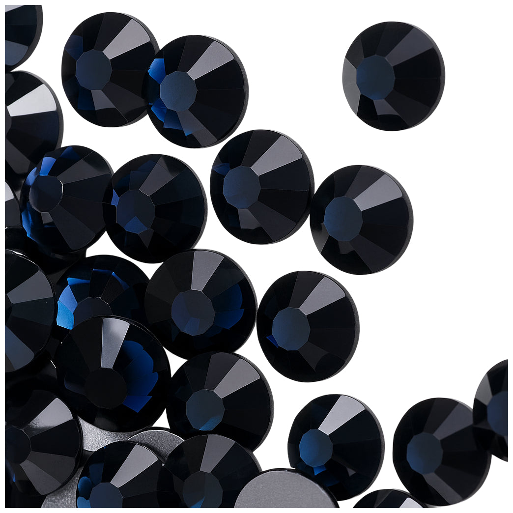 Shiny Hotfix Flatback Glass Rhinestones for Nail Art, Clothing, Crafts, DIY Crystal Decorations