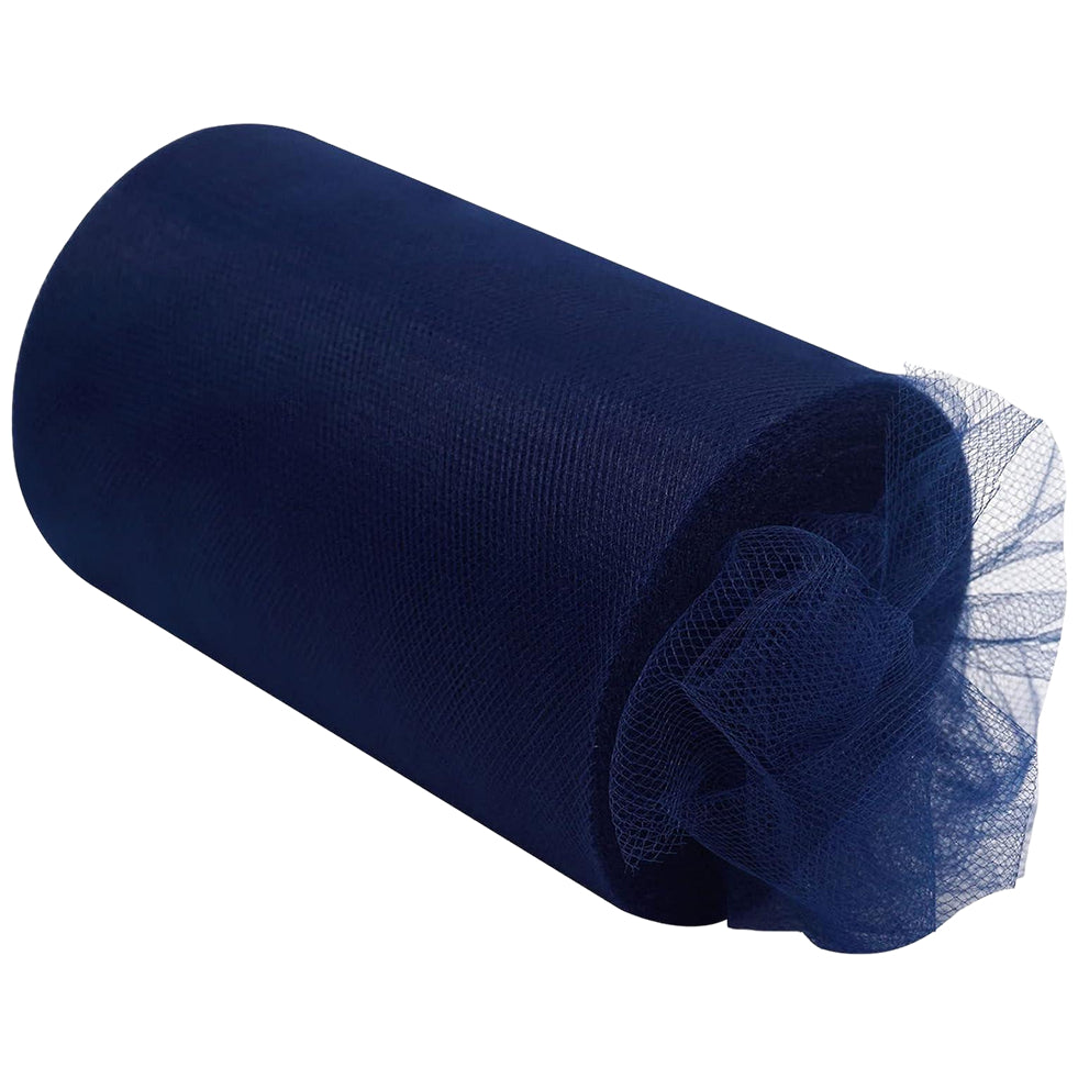 6 Inch x 100 Yards Polyester Tulle Fabric Roll for Crafts, Gift Wrapping & Party Decorations