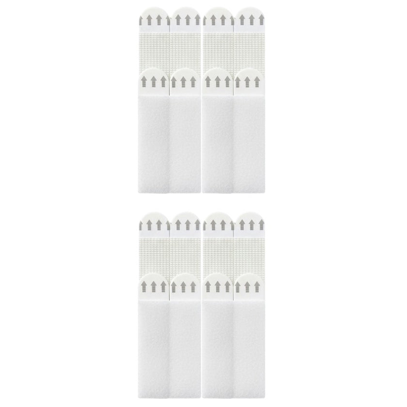 Large Heavy Duty Picture Hanging Strips 16x70mm Damage Free Wall Adhesive Refill Pack