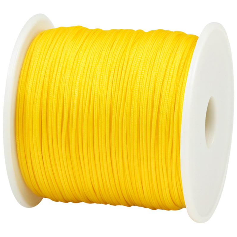 1mm Cotton Waxed Cord 175 Yards String for Jewelry Making, Beading, and Bracelets