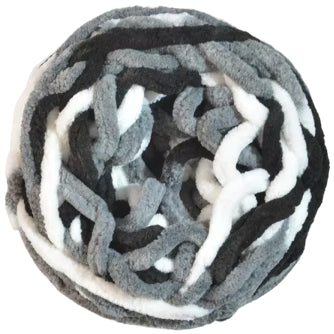 Chunky Chenille Polyester Yarn for Knitting, DIY Blankets, Cushions, and Home Décor, 120 Grams/4.23oz 27.34 yards