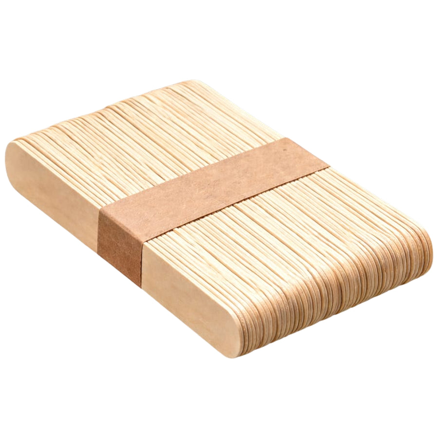Jumbo 6 Inch Wooden Popsicle Sticks Craft Sticks for Ice Cream Model Building Kids Crafts and DIY Projects