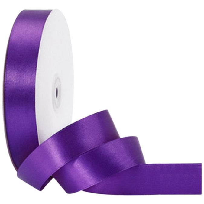 1 Inch Black Satin Ribbon for Gift Wrapping, Crafts, Hair Bows, and Party Decorations