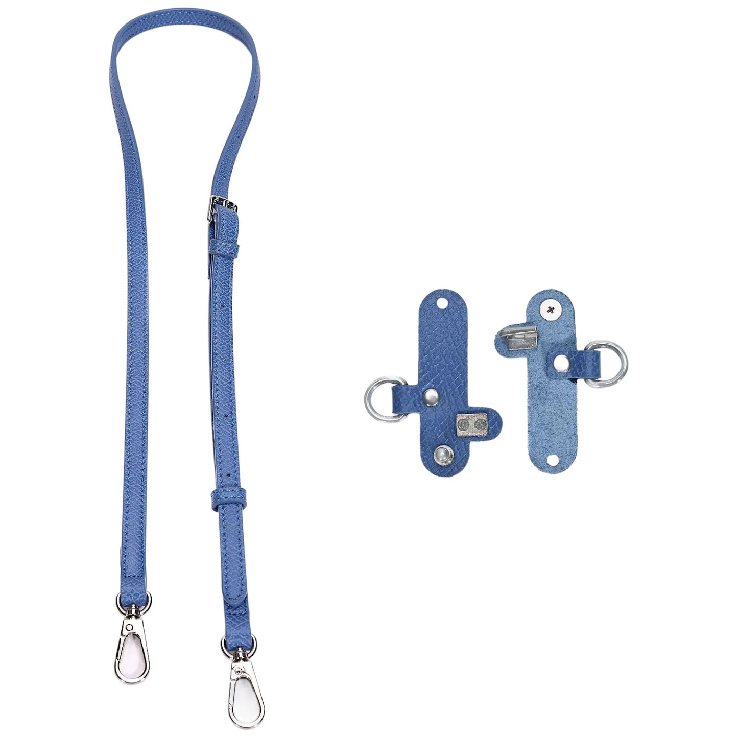 Adjustable Leather Crossbody Shoulder Strap Replacement Conversion Kit for Mini Pouch Bags 94–124cm